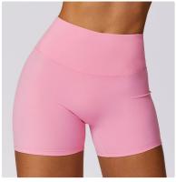Pantalones Cortos de Yoga para Mujeres Fitness Running Ciclismo Pantalones Deportivos Transpirables Cintura Alta Entrenamiento Gimnasio Push Up Leggings de Nylon - details 10
