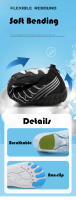 Nuevos zapatos acuáticos de secado rápido para parejas, zapatos acuáticos antideslizantes para playa de verano, zapatos acuáticos transpirables para nadar y vadear, zapatos acuáticos para rastreo de arroyos - details 8