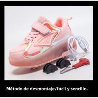 Nuevos Zapatos de Patinaje de Ruedas para Niños Zapatos Deportivos para Adultos con Luz - details 13
