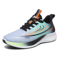 Zapatos de los hombres 2025 primavera nueva malla transpirable de suela suave que absorbe los golpes zapatos para correr ligeros y versátiles zapatos deportivos casuales para estudiantes - details 5