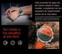 Reloj inteligente deportivo para hombre, dispositivo con Bluetooth, asistente de voz, llamada, batería de 710mah, pantalla HD de 1,85 pulgadas, linterna, rastreador de salud remoto - details 12