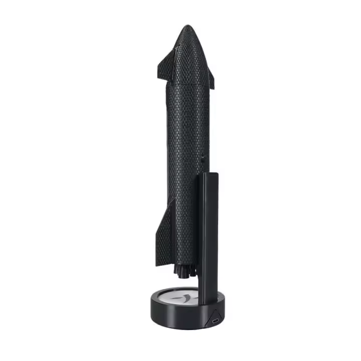 Modelo de nave espacial con luces LED y juguetes de cohetes coleccionables Mist Space, regalo Ideal para entusiastas del espacio - 1