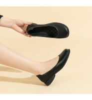 Zapatos de trabajo de mujer de primavera y verano con suela suave, solo zapatos de trabajo de asistente de vuelo, negros, de pie largo, no cansados, pies, carrera, entrevista, zapatos - details 1