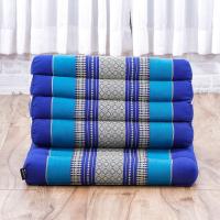 Cómodo Colchón De Suelo con Cojín De Lectura, Futón Japonés, Cama Plegable O Esterilla De Masaje Tailandés, 170 x 53 cm, Azul Claro - details 195