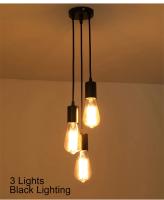 Lámpara Colgante Lineal LED E27 110-260v Para Decoración De Habitaciones Salones Restaurantes Bares Cafés Iluminación Interior Moderna - details 3