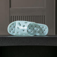 Zapatillas antideslizantes de baño para hombres y mujeres, suela de masaje interior de verano, diseño hueco silencioso, sandalias de ducha a prueba de fugas - details 7