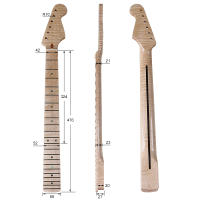 Cuello de Guitarra Eléctrica de Arce Maple Canadiense Brillo Alto, Tamaño de 6 Cuerdas, Para Accesorios de Guitarra y Básico - details 0