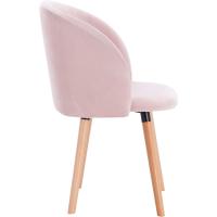 Terciopelo, Sillón Ergonómico con Respaldo y Brazos para Salón y Dormitorio, Estilo Nórdico, Patas de Madera - details 1