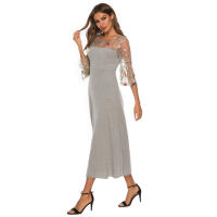 NOVEDAD DE VERANO 2025, vestido grande bordado de encaje para mujer, falda larga, superventas - details 2