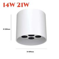 Lámpara ceig de luces empotradas LED montadas en superficie regulable antideslumbrante 8W 12W 14W 21W lámpara Ceig antideslumbrante - details 2