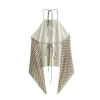 Conjunto de 2 piezas con cuello colgante para mujer, traje elegante de calle para vacaciones, novedad de verano, 2024 - details 4