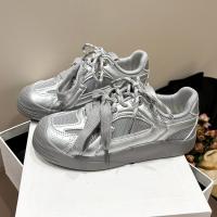 Zapatos informales De malla para mujer, zapatillas Retro transpirables De suela gruesa, De entrenamiento, para verano - details 43