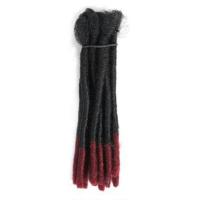 Extensiones de trenzas de pelo sintético para hombres Afro, 1 Uds., rastas hechas a mano, peluca Reggae negra, trenzas rizadas a granel, cabello trenzado de ganchillo - details 7