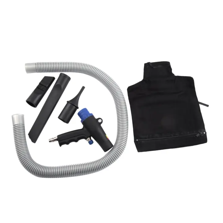 Kit de compresor de plumero de aire 2 en 1, herramientas de aspiradora neumática de soplado de vacío de aire multifunción - 1