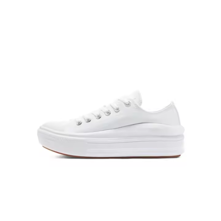 Zapatilla Plataforma All Baja Lona Estrella Blanca - 1