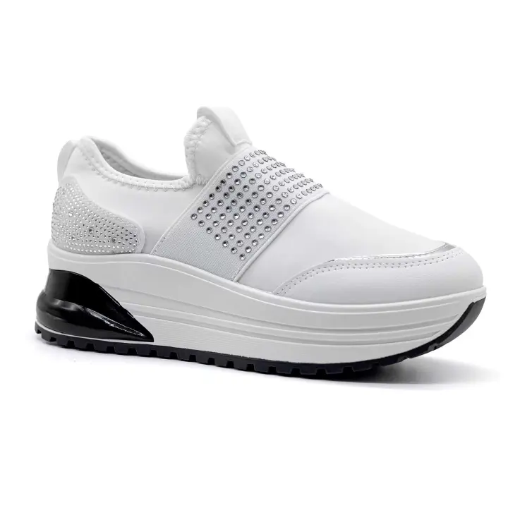 2023 Venta caliente Casual moda moda suave PU hombres S zapatos mocasines Slip-on encaje elástico - 1