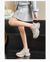 Película de succión inferior papá zapatos nuevos zapatos de plataforma diamantes de imitación transpirable zapatos deportivos casual versátil zapatos para correr - details 12