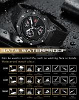 Reloj deportivo esqueleto para hombre, resistente al agua, movimiento de cuarzo japonés, reloj de pulsera informal para negocios, regalo al aire libre para él - details 8