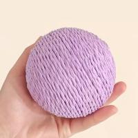 Pelota para rascar gatos con cuerda de papel grande, juguete interactivo para morder, juguetes para masticar, rascador divertido para gatos, suministros para mascotas - details 4