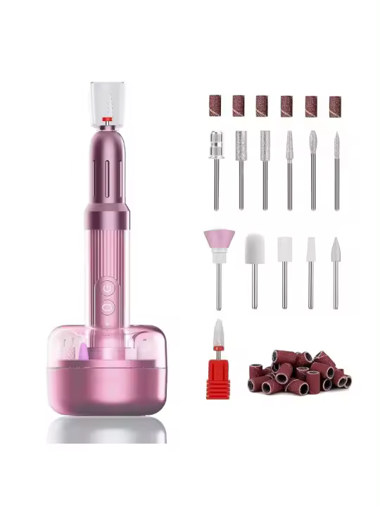 Máquina pulidora de uñas eléctrica inalámbrica, portátil, 6 modos, profesional, manicura - 1