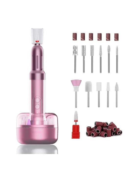 Máquina pulidora de uñas eléctrica inalámbrica, portátil, 6 modos, profesional, manicura - 1