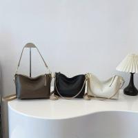 Bolso tote de cuero genuino de grano superior para mujer - Bolso convertible de hombro y bandolera |   Diseño minimalista y elegante, bolso premium para desplazamientos diarios, trabajo y viajes |   Transporte multidireccional: mano, hombro, muñeca |   Al - details 17