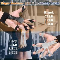 Ejercitador de fuerza para dedos, 2 piezas, ejercitador de mano para fuerza, pinza de mano, productos de Fitness convenientes - details 0