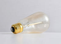 Bombilla LED Vintage Edison regulable ST64, Bombilla de filamento suave en espiral, ámbar cálido, 2300K, E27, 4W, 40W, 60W, tornillo de tungsteno - details 9