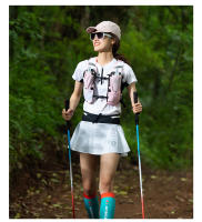 Barra de Marcha AONIJIE E4207 Unisex de Aleación de Aluminio para Exteriores 4 Secciones Duradera Moda en Azul y Rojo para Correr 110cm 120cm - details 10