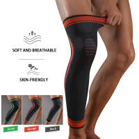 1Pcs Sports Full Leg Compression Sleeves Long Knee Support for Cycling Running Basketball Weightlift Workout Joint Pain Relief - details 0