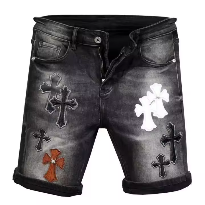 Dsquared2 Shorts vaqueros bordados shorts de verano para hombre - 1