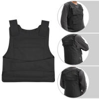 Chaleco protector a prueba de balas, chaleco táctico de seguridad a prueba de puñaladas, ropa delantera y trasera - details 8