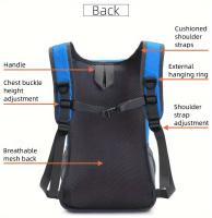 Mochila ligera para deportes al aire libre de 20L con visión nocturna reflectante, correas ajustables, comodidad transpirable - Ideal para ciclismo, senderismo, camping, trekking y viajes, mochila para viajes - details 3