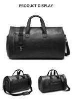 Equipaje al aire libre del cuero de la PU, bolso del equipaje de los hombres determinados del negocio, bolso del viaje - details 7