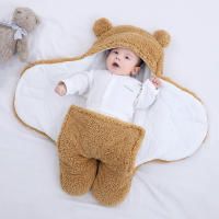 Manta de Invierno para Bebé Recién Nacido Envoltura de Algodón con Diseño de Dibujos Animados Bolsa para Dormir de Espesor Cocoon para Bebé 0-6Months - details 0