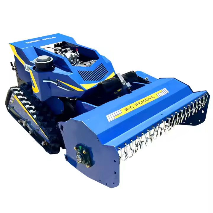 Cortacésped con Control remoto, Robot sobre orugas, Control inalámbrico, cortacésped frontal, cortacésped doméstico, maquinaria forestal agrícola - 1