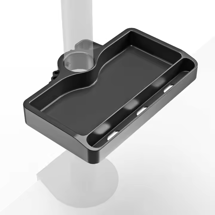 Soporte de Pie de TV y Trípode de Suelo de 32 a 65 Pulgadas - Peana TV Universal con Peso de hasta 35 kg - Pedestal para Pantalla MAX VESA 400x400 / Soporte Giratorio Televisor TS1220-B Negro - 1