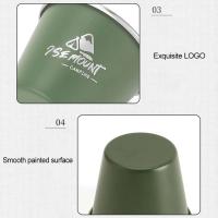 Mini taza de camping de acero inoxidable, 4-1 piezas, 50 ml, adecuada para VIE al aire libre, cerveza, vino, café, té, leche, bebidas, agua, - details 27