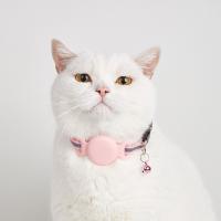 Collar de silicona antipérdida para Gato, Collar de seguimiento de gato impermeable ajustable con campana, Collar de seguimiento de posicionamiento para perro al aire libre - details 6