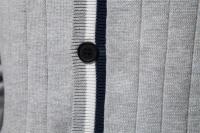 Chaqueta de punto de tendencia de suéter de manga larga con cuello en V para hombre de otoño e invierno - details 30