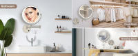wall mounted makeup mirror