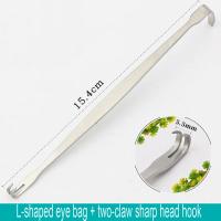 Gancho para dar forma a los pájaros de acero inoxidable, bolsa de belleza para ojo doble, herramienta de instrumento oftalmológ - details 11