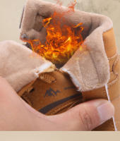 Zapatillas de deporte de cuero de alta calidad para niños, zapatos de baloncesto antideslizantes cómodos, zapatos de tenis deportivos informales para exteriores, zapatillas de deporte para niños, Invierno - details 8