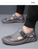 Sandalias de Verano Transpirables para Hombre Zapatos de Punta Versátiles de Moda - details 2