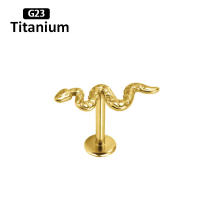 Piercing de titanio para la oreja, g23, labret tragus, anillos para labios, hilo interno, hélice, pendientes, aros para cartílago daith, 2 uds. - details 18