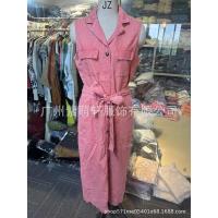 Vestido vaquero de un solo pecho con cintura larga y sin mangas, nuevo estilo 2025, NZ88 - details 1