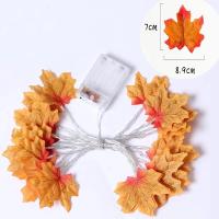 Guirnalda de luz L de hoja de arce artificial de 2/3/6M ideal para decoración de Navidad y Año Nuevo - details 1