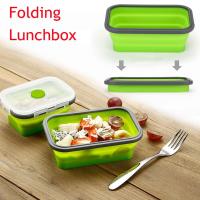 Cajas de Picnic para el hogar y la cocina, contenedor de alimentos de silicona, cuenco plegable, fiambrera plegable - details 4