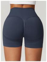 Pantalones cortos de Yoga sin costuras para mujer, ropa deportiva para Fitness, levantamiento de glúteos, gimnasio, correr - details 28