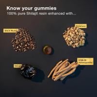 Gomitas de aceite de semilla negra Shilajit - details 2